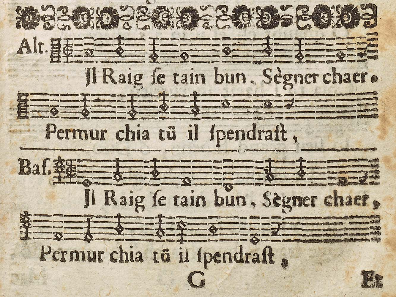 Rätoromanisches Psalmenbuch